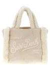 Mc2 Saint Barth Vanity Shearling Hand Bags Beige