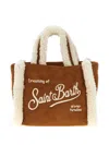 Mc2 Saint Barth Borsa Vanity Mini Shearling Marrone In Brown