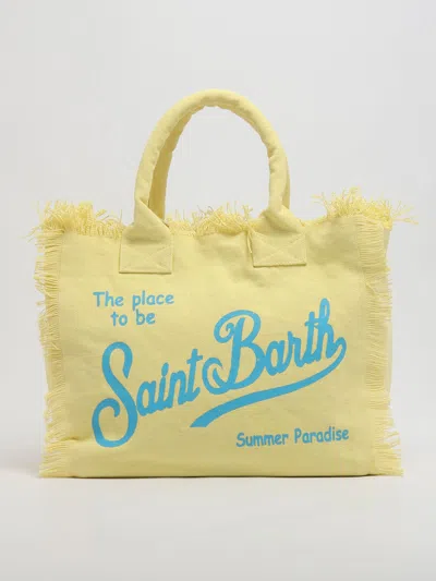 Mc2 Saint Barth Vanity Shoulder Bag In Giallo