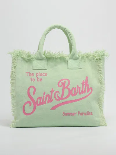 Mc2 Saint Barth Vanity Shoulder Bag In Menta