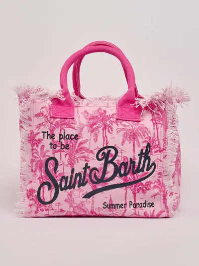 Mc2 Saint Barth Vanity Shoulder Bag In Rosa