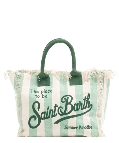 Mc2 Saint Barth Vanity Stripes Pop Tote Bag