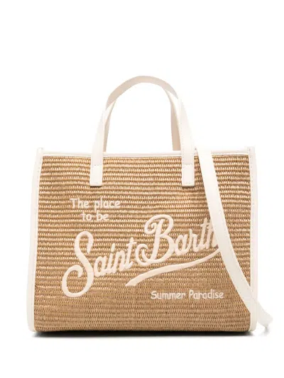 Mc2 Saint Barth Vanity Tote Bag In Neutral