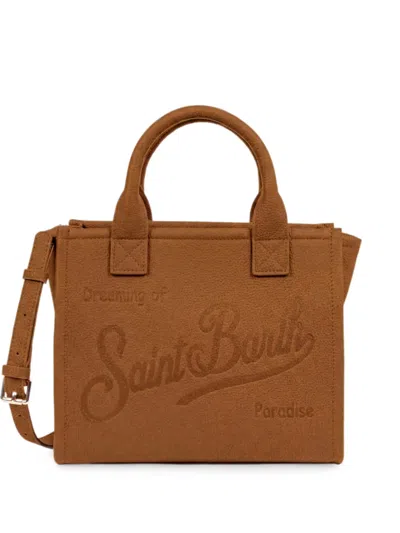 Mc2 Saint Barth Vanity Tote Bag In Brown