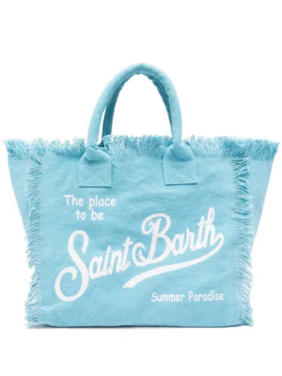 Mc2 Saint Barth Vanity Tote Bag In Blue