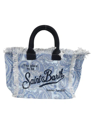 Mc2 Saint Barth Vanity Tote Bag In Blue