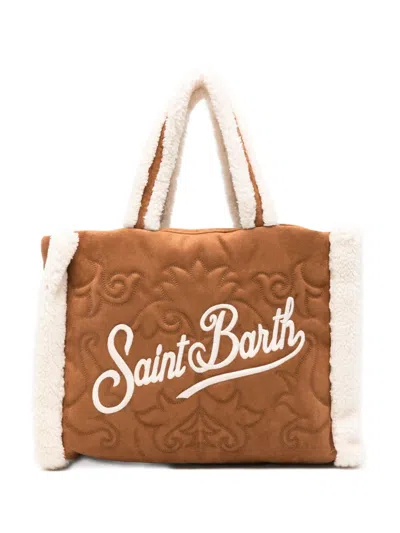 Mc2 Saint Barth Vanity Tote Bag In Brown