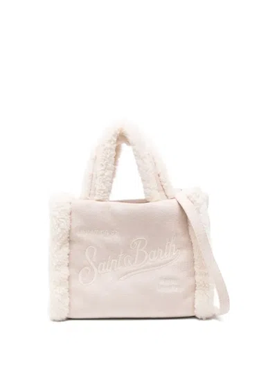Mc2 Saint Barth Kids' Vanity Tote Bag In Neutral