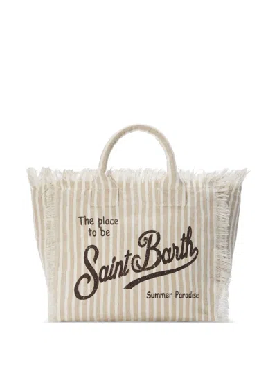 Mc2 Saint Barth Vanity Tote Bag In Neutral
