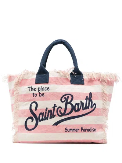 Mc2 Saint Barth Vanity Tote Bag In Neutrals