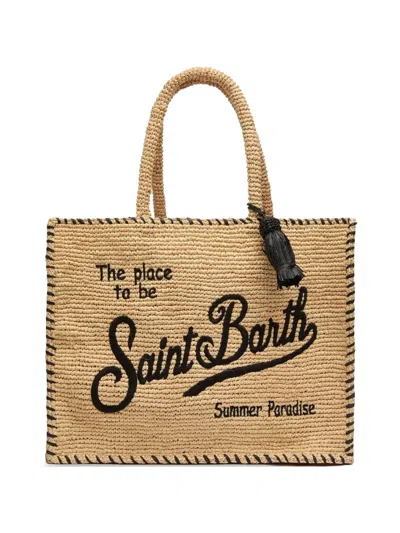 Mc2 Saint Barth Vanity Tote Bag In Orange