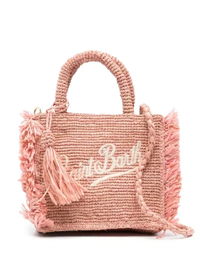 Mc2 Saint Barth Kids' Vanity Tote Bag In Pink