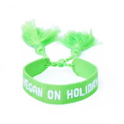 Mc2 Saint Barth Vegan On Holiday Bracelet In Green