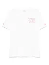 Mc2 Saint Barth Embroidered-motif T-shirt In White