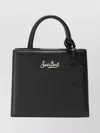 Mc2 Saint Barth Versatile Shoulder Bag Detachable Strap In Black