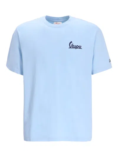 Mc2 Saint Barth Vespa T-shirt In Blue