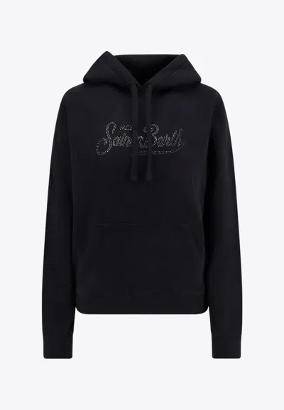 Mc2 Saint Barth Virginia Winter Sweatshirt In Black  