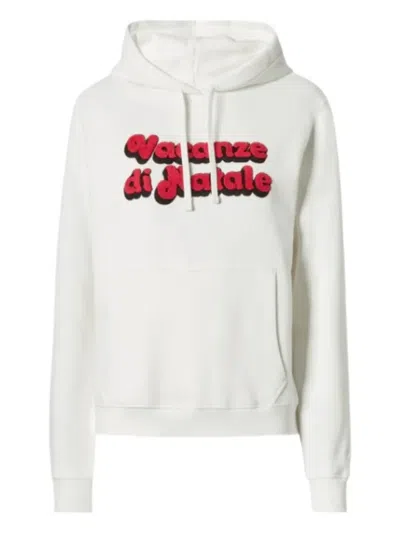 Mc2 Saint Barth Virginia Hoodie In White