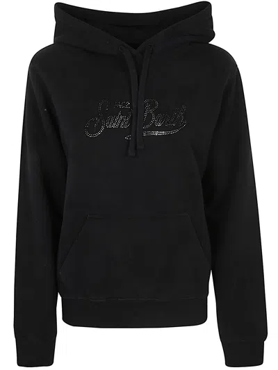 Mc2 Saint Barth Virginia Winter Sweatshirt In Black  