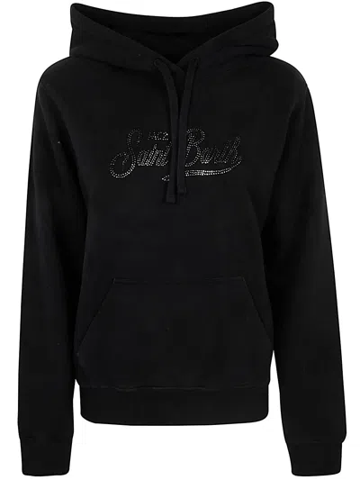 Mc2 Saint Barth Virginia Winter Sweatshirt In Black  