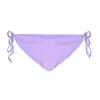 Mc2 Saint Barth Virgo Bikini Bottom Terry Purple In Purple