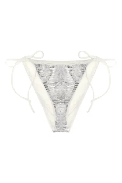Mc2 Saint Barth Virgo Bikini Bottoms Beachwear White