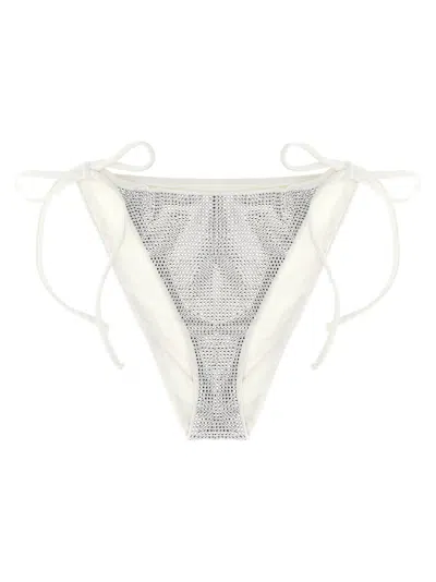 MC2 SAINT BARTH VIRGO BIKINI BOTTOMS BEACHWEAR WHITE
