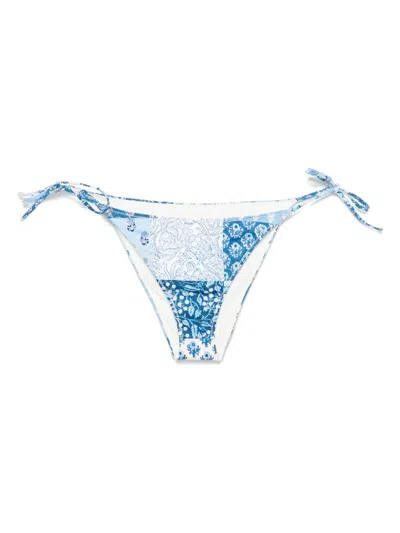 Mc2 Saint Barth Virgo Bikini Bottoms In Blue