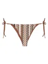 Mc2 Saint Barth Virgo Bikini Bottoms In Burgundy