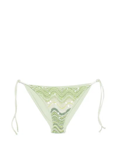 Mc2 Saint Barth Virgo Bikini Bottoms In Gray