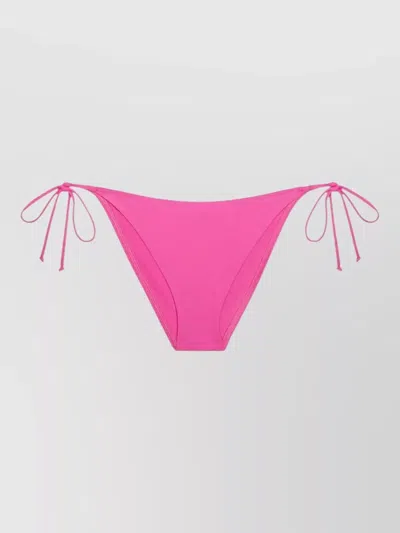 Mc2 Saint Barth Virgo Halter Neck Triangle Bikini Top In Pink