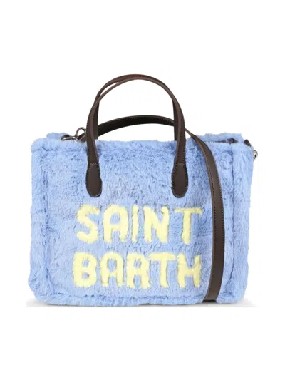 Mc2 Saint Barth Kids' Vivian Handbag In Blue