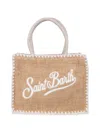 Mc2 Saint Barth Vivian Midi Jute Tote Bag