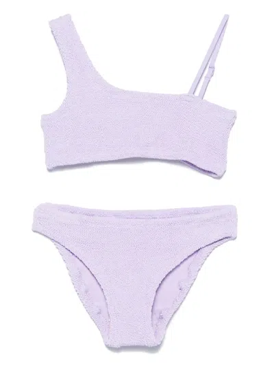 Mc2 Saint Barth Kids' Vivy Bikini In Purple