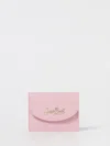 Mc2 Saint Barth Logo-detail Card Holder In Pink