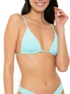 Mc2 Saint Barth Water Green Ribbed Triangle In Green