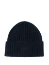 Mc2 Saint Barth Wengen Cashmere Beanie Hat In Blue