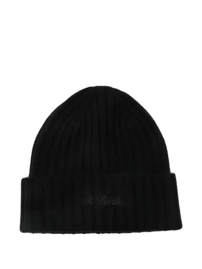 Mc2 Saint Barth Wengen Cashmere In Black