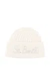 Mc2 Saint Barth Wengen Embroidered Beanie Hat In Pink