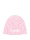Mc2 Saint Barth Wengen Embroidered Beanie Hat In Pink