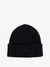Mc2 Saint Barth Wool Blend Beanie With Logo In Black