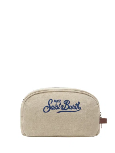 Mc2 Saint Barth Westwood Beauty Case In Sand