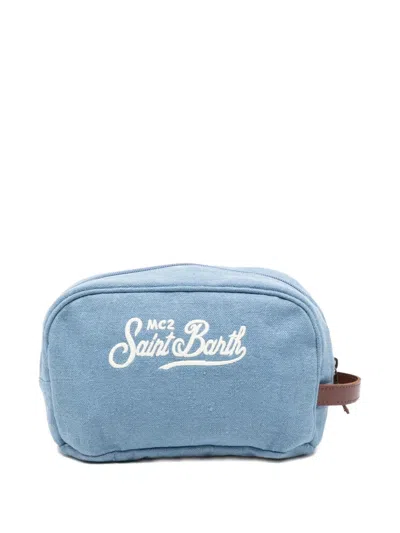 Mc2 Saint Barth Westwood Wash Bag In Blue