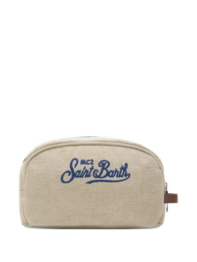 Mc2 Saint Barth Westwood Wash Bag In Neutral