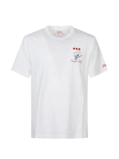 Mc2 Saint Barth White Cotton Regular Fit T-shirt