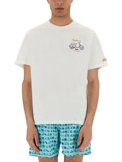 Mc2 Saint Barth White Cotton T-shirt