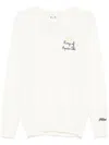 Mc2 Saint Barth Heron Sweater In White