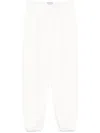 Mc2 Saint Barth Odalys Track Pants In White