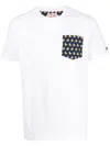 Mc2 Saint Barth T-shirt Con Tasca Stampa Ducky Blanche01235b
