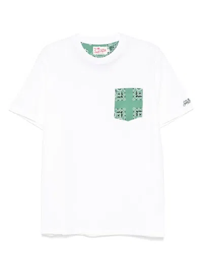 Mc2 Saint Barth White T-shirt Blanche
